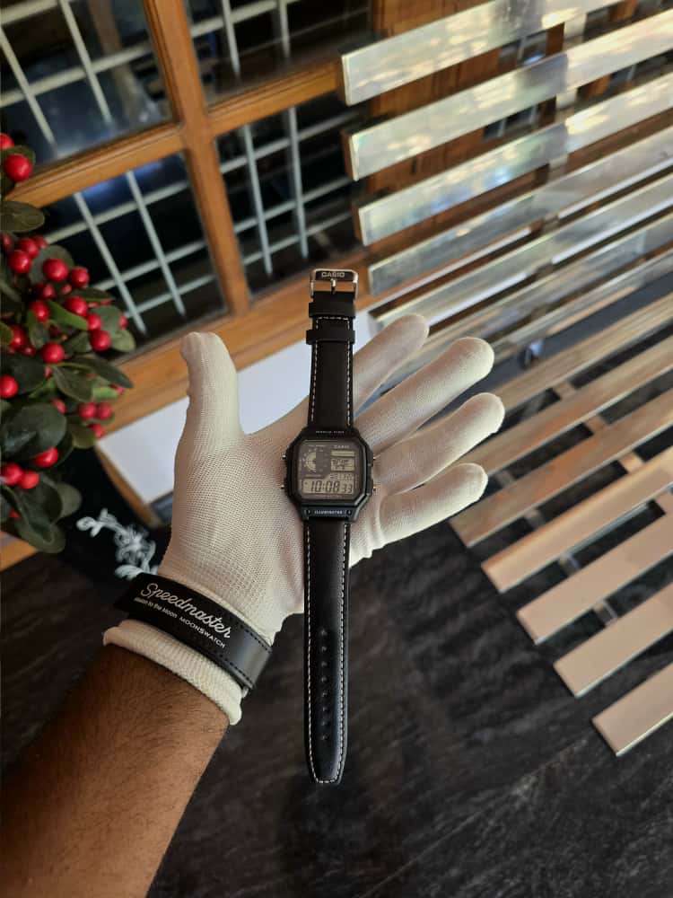 CASIO AE-1200 LEATHER STRAP