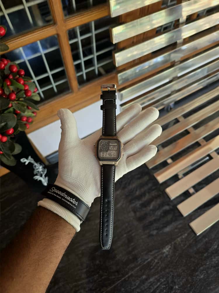 CASIO AE-1200 LEATHER STRAP