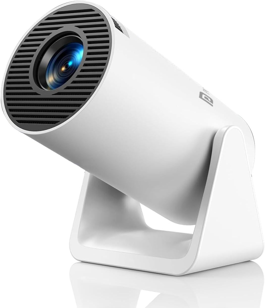 Andriod 5G Wifi Projector Home 4K Support With 4000Lm,1080P Smartphone Full Hd Portable Builtin Youtube Other Apps Auto Keystone 200″ Screen Compatible 4K Tv Stick (M9),White