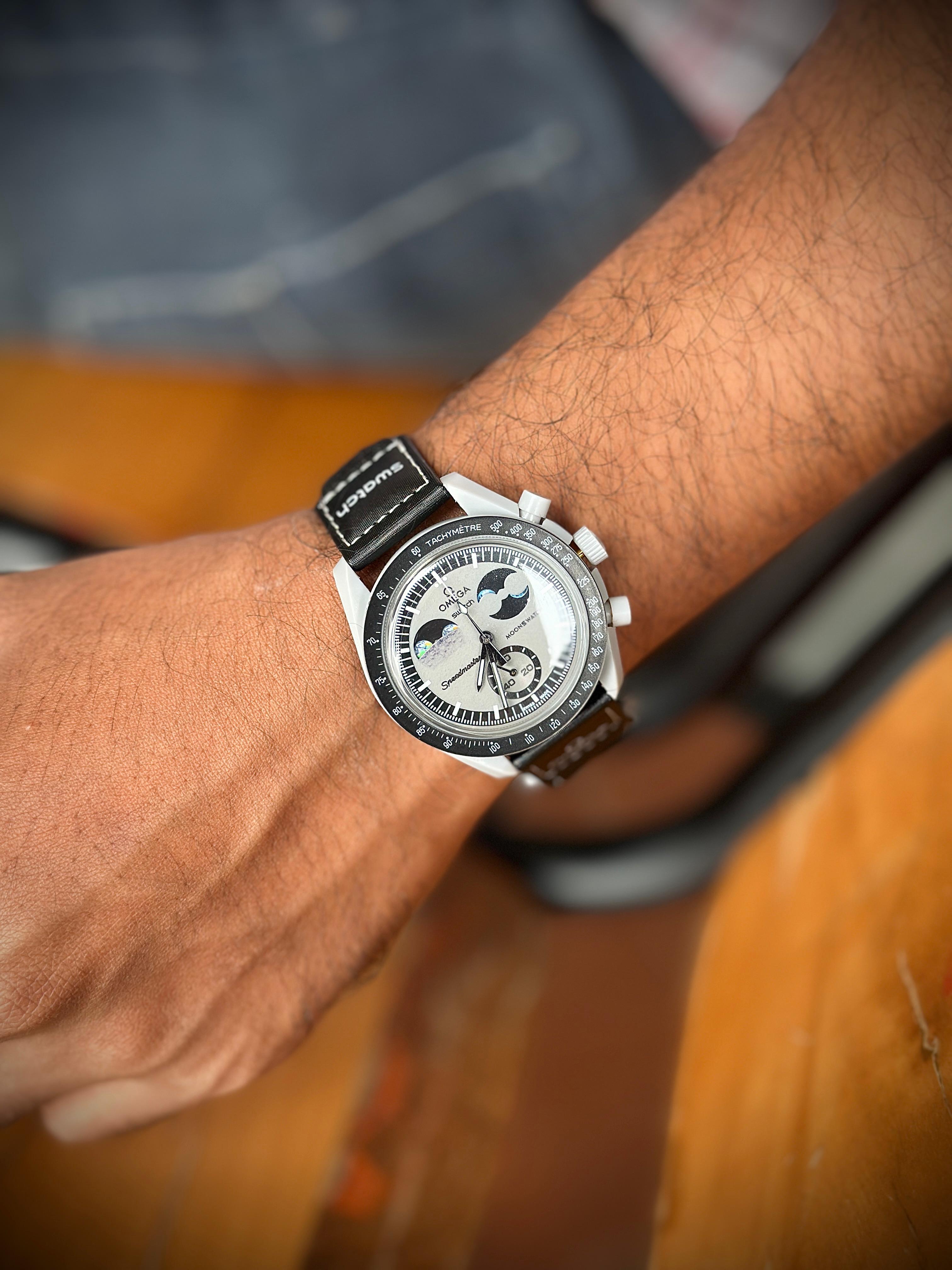 đ„OMEGA X SWATCH BIOCERAMIC MOONSWATCH â âMISSION TO MOONâ đ„