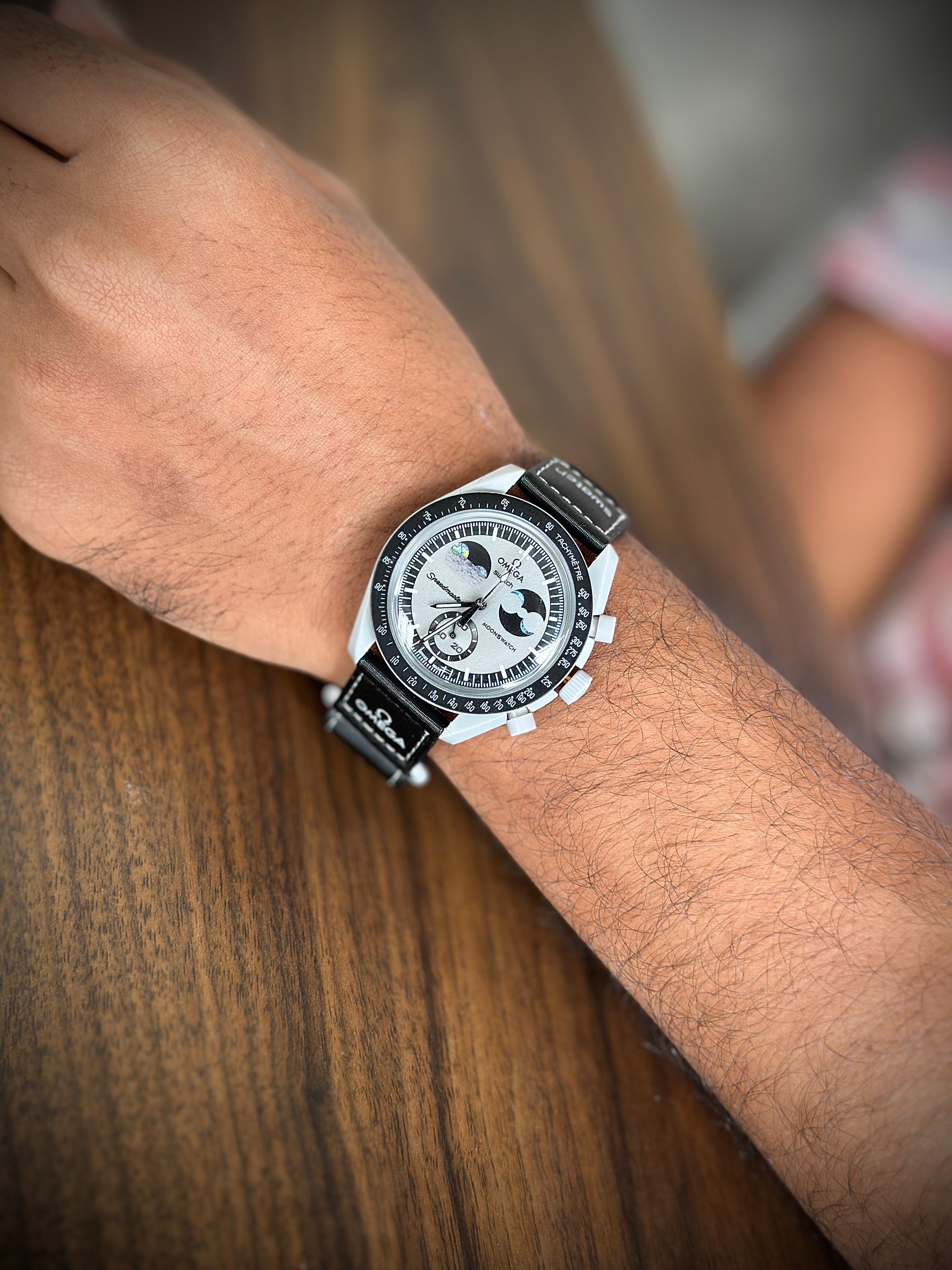 đ„OMEGA X SWATCH BIOCERAMIC MOONSWATCH â âMISSION TO MOONâ đ„