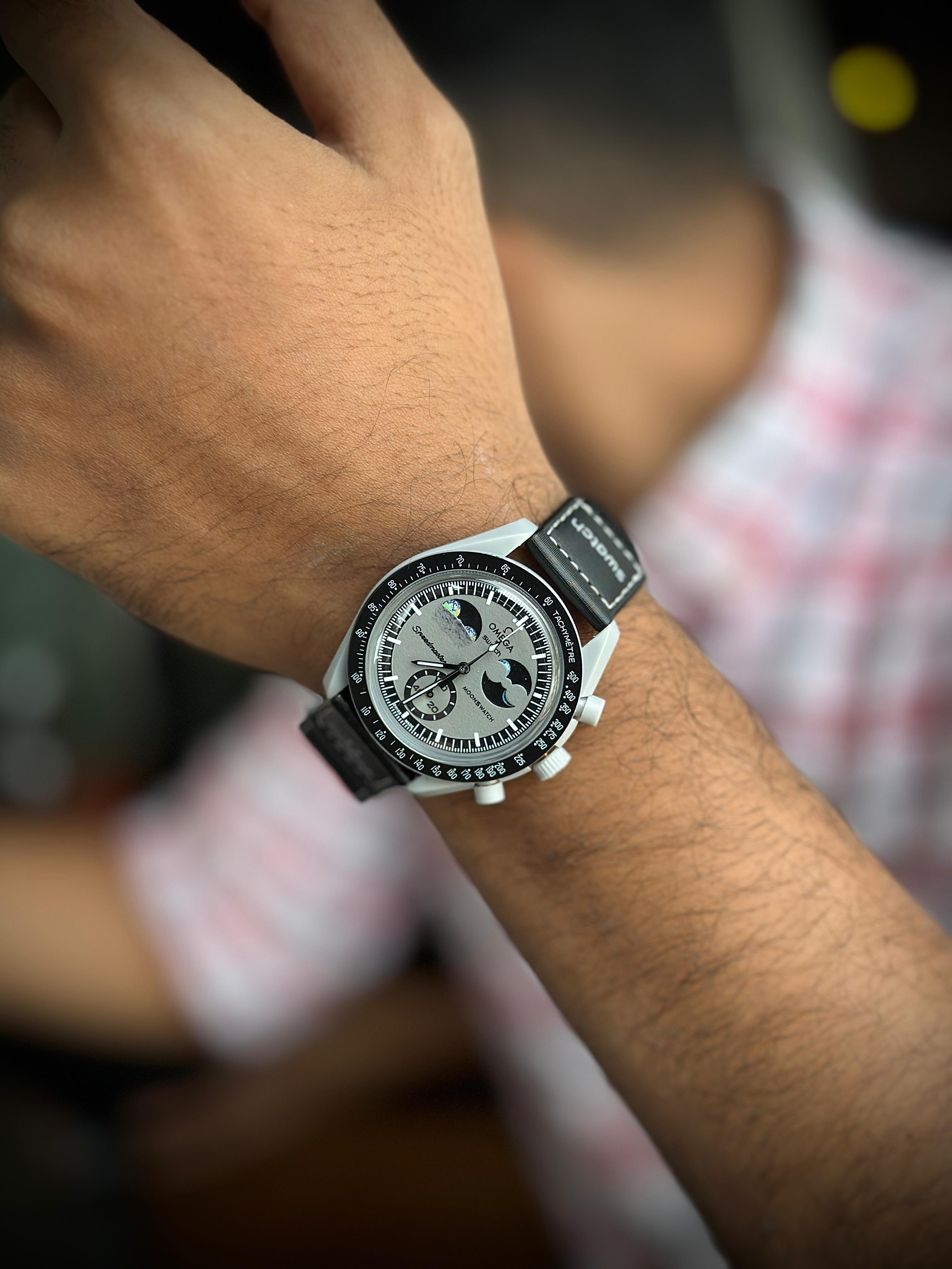 đ„OMEGA X SWATCH BIOCERAMIC MOONSWATCH â âMISSION TO MOONâ đ„