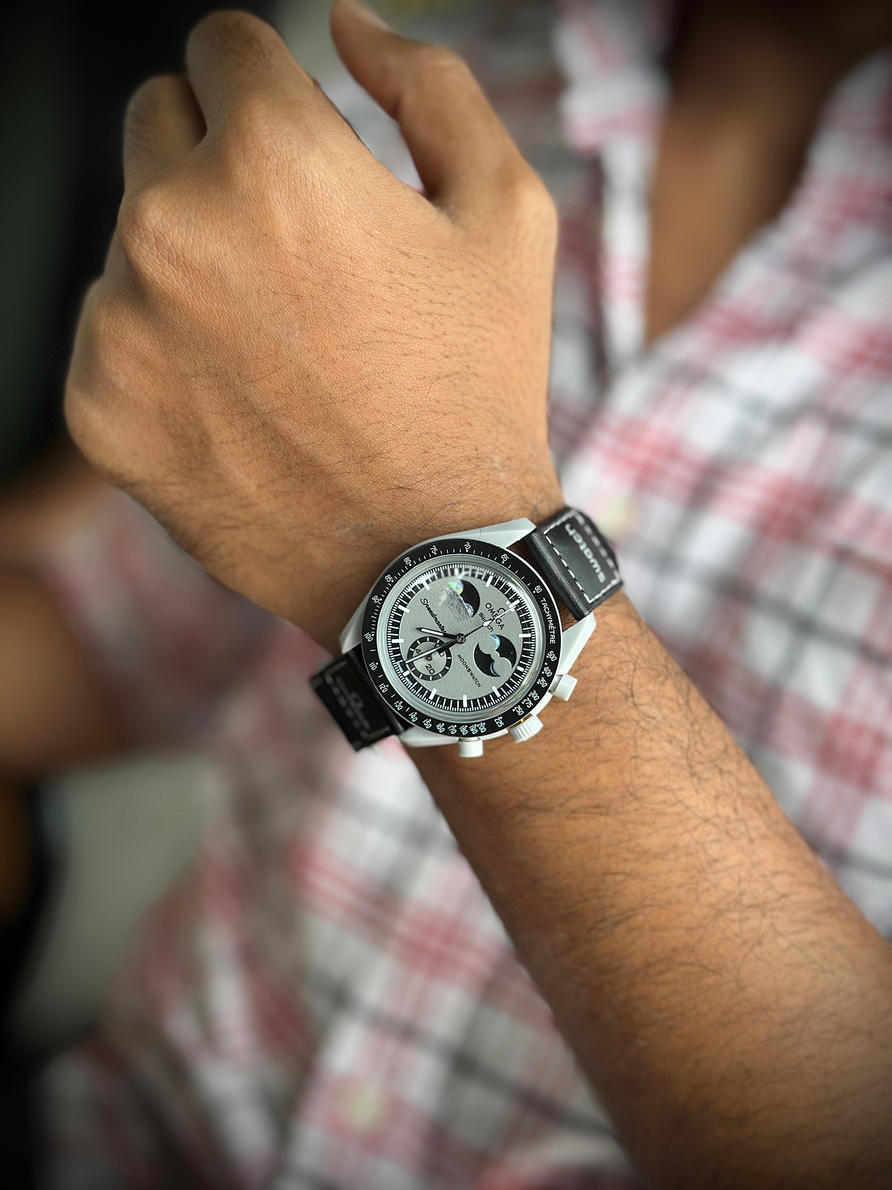 đ„OMEGA X SWATCH BIOCERAMIC MOONSWATCH â âMISSION TO MOONâ đ„