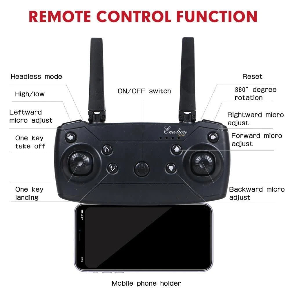 E88  PRO DUAL BATTERY DUAL CAMERA