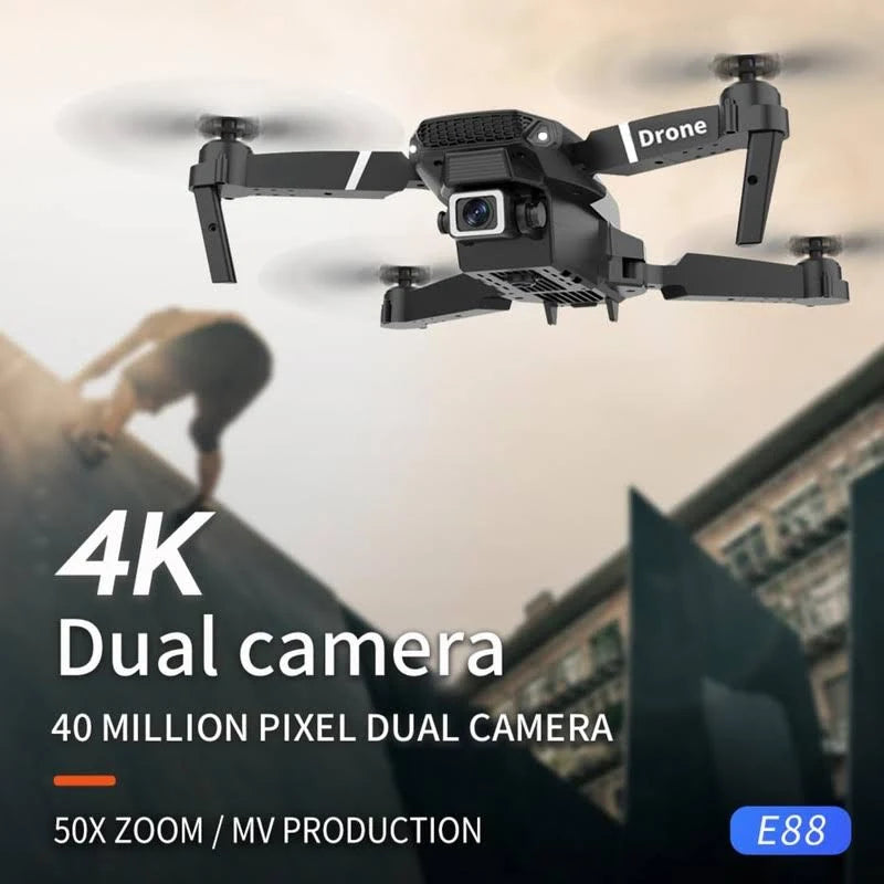 E88  PRO DUAL BATTERY DUAL CAMERA