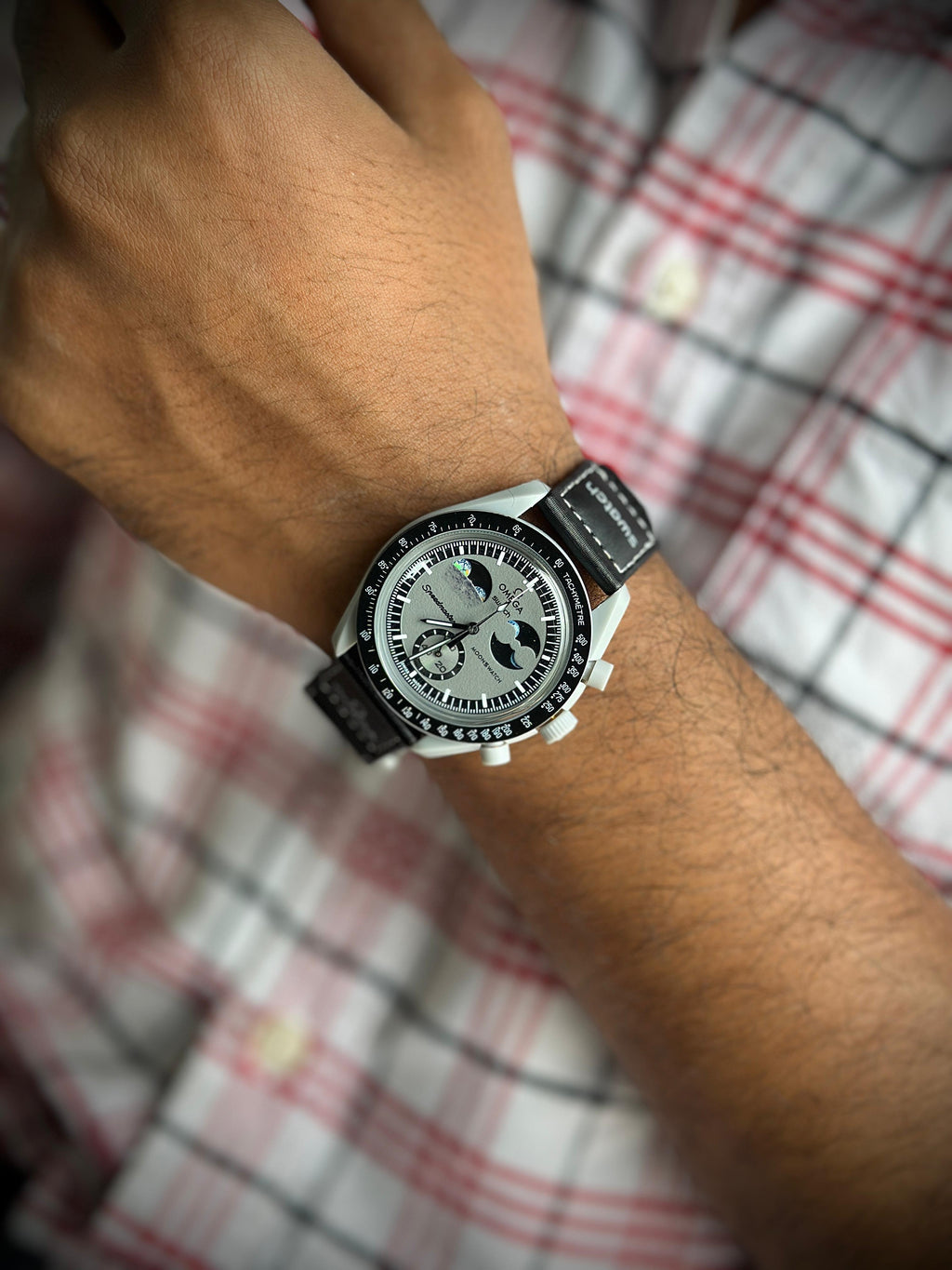 🔥OMEGA X SWATCH BIOCERAMIC MOONSWATCH – “MISSION TO MOON” 🔥